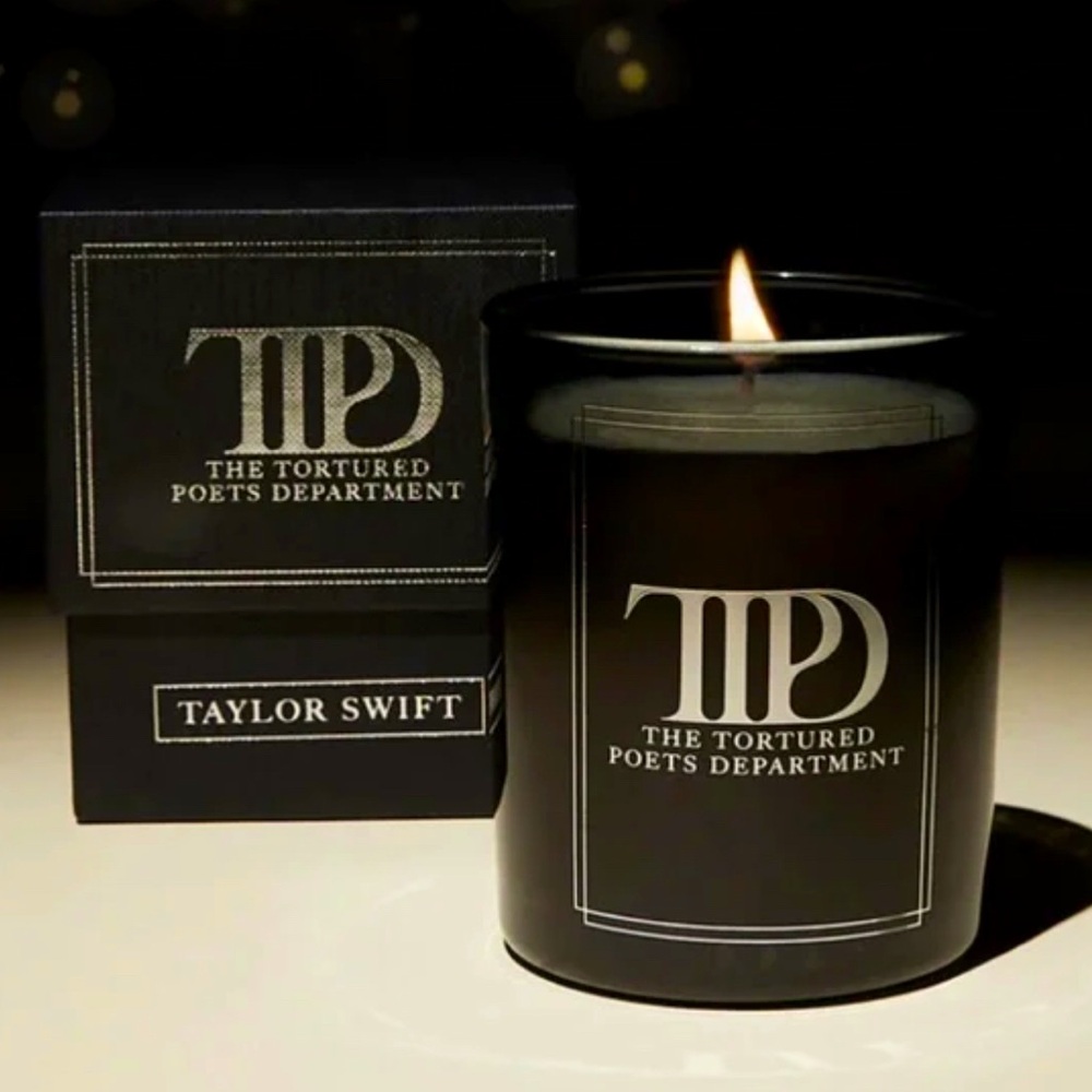 TTPD Candle Taylor Swift The Tortured Poets Department Soy Candle Vanilla Amber